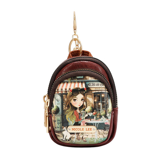 MINI ZIP BACKPACK COIN PURSE VIRTUAL FRIEND