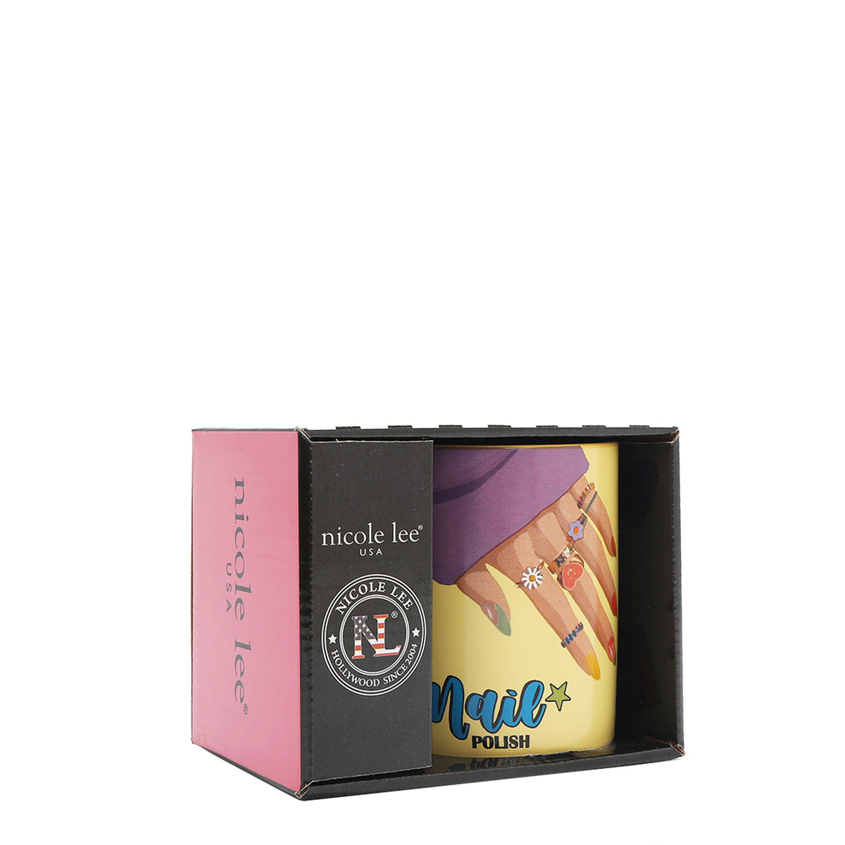 PETAL CERAMIC MUG NAIL POLISH