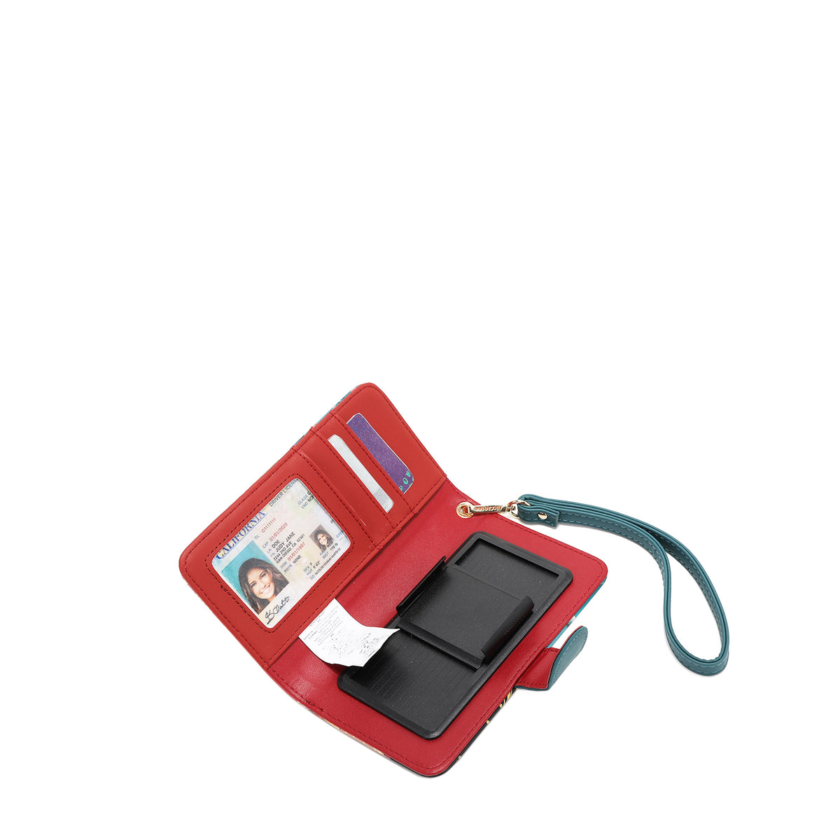 NL SIGNATURE PHONE CASE AND WALLET WRISTLET LADIES NIGHT OUT